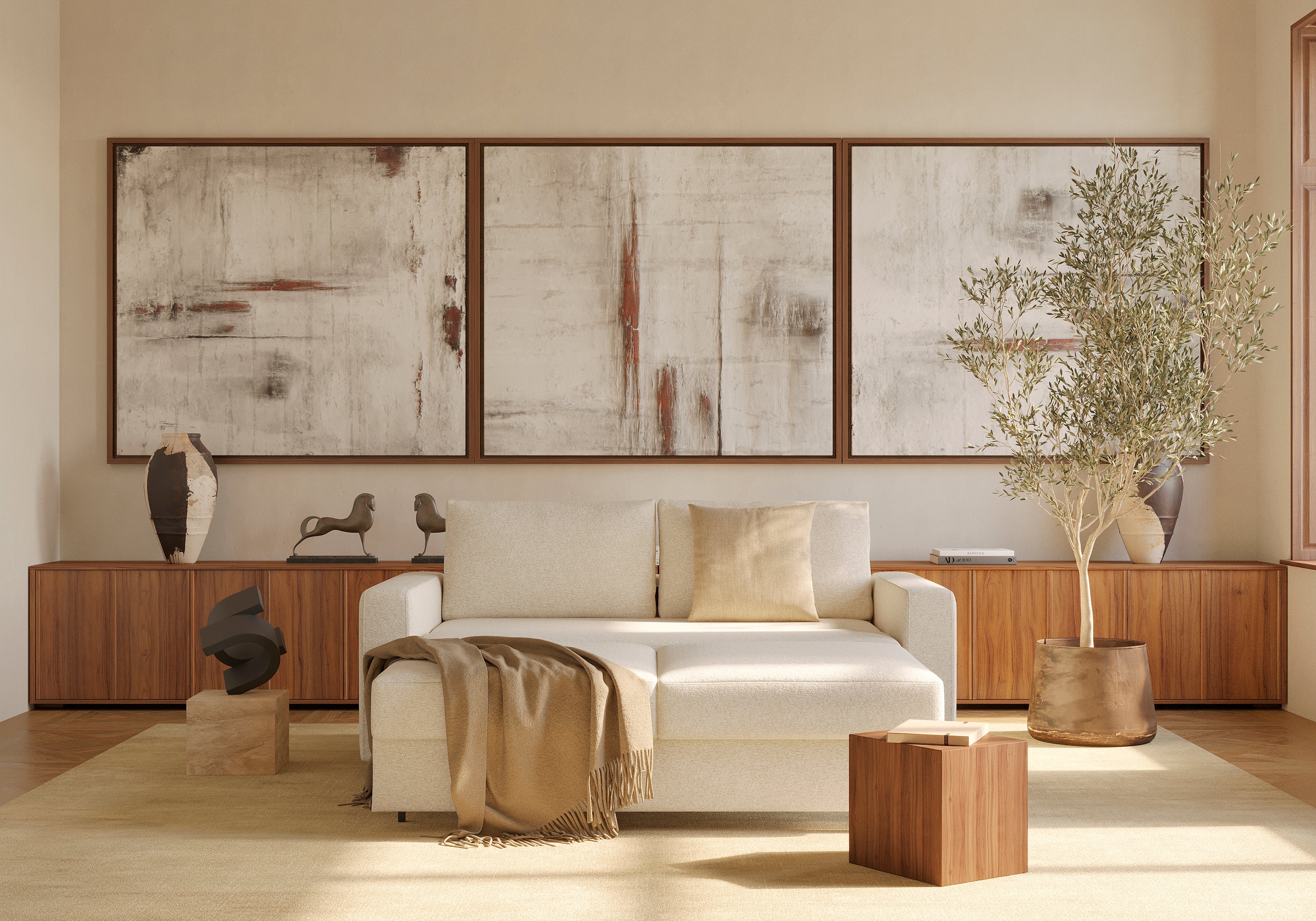 Living Room – Retro Modern Furnishings