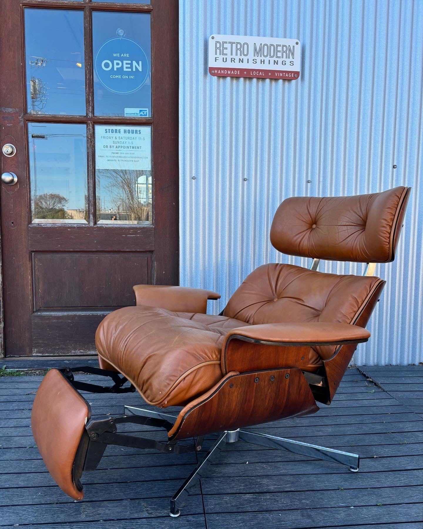 Vintage Eames Styled Recliner