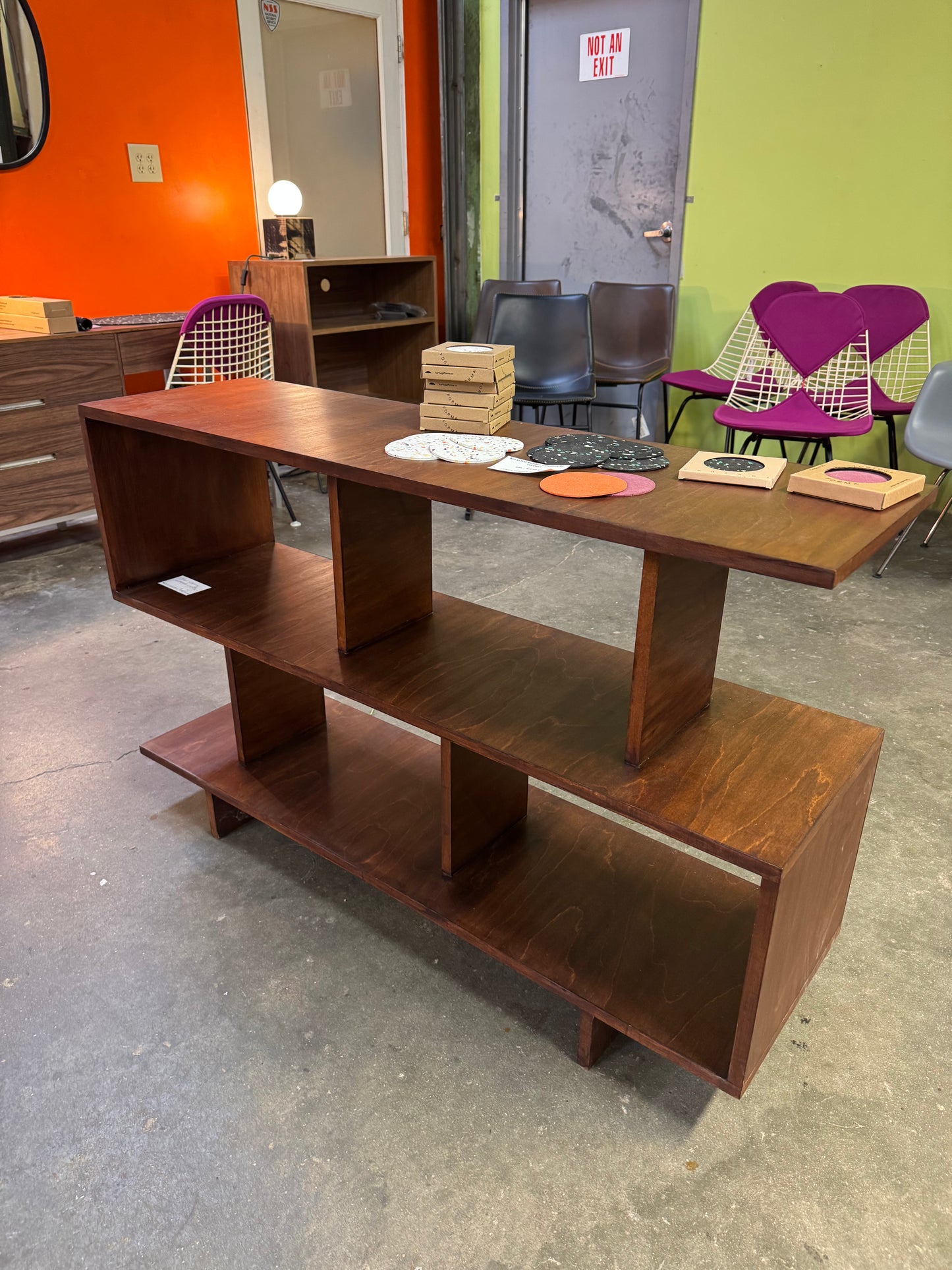 Offset Shelving Unit - Floor Model