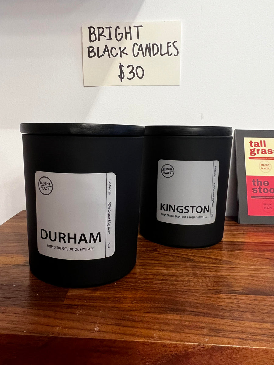 Bright black deals candles