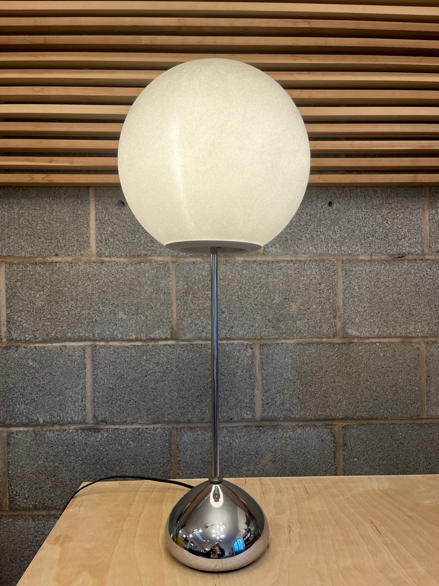 Vintage Robert Sonneman Globe Lamp