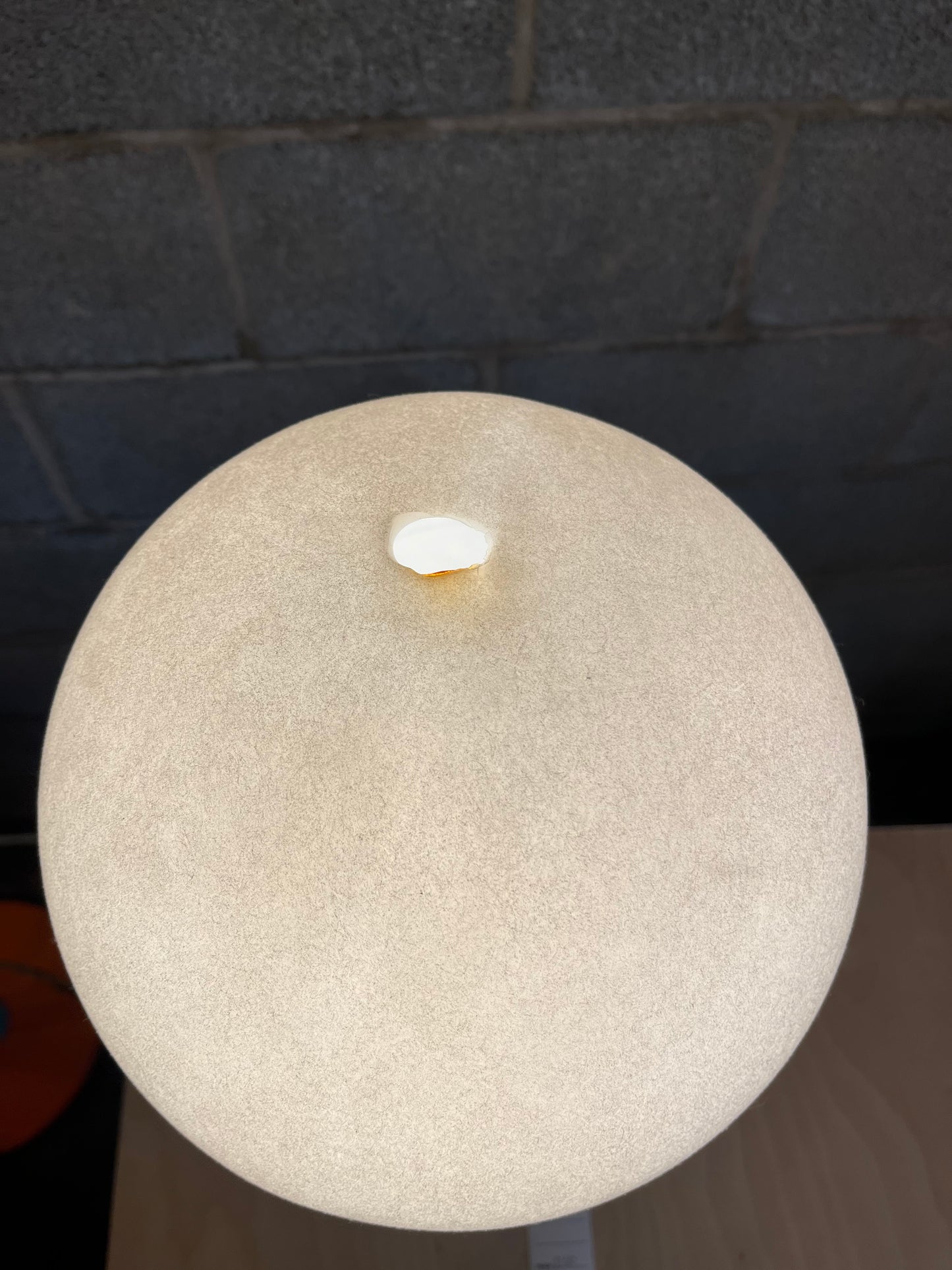 Vintage Robert Sonneman Globe Lamp