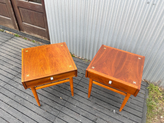 Vintage American of Martinsville Sidetable Pairs