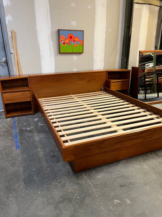 Vintage Teak Bed for sale in Raleigh