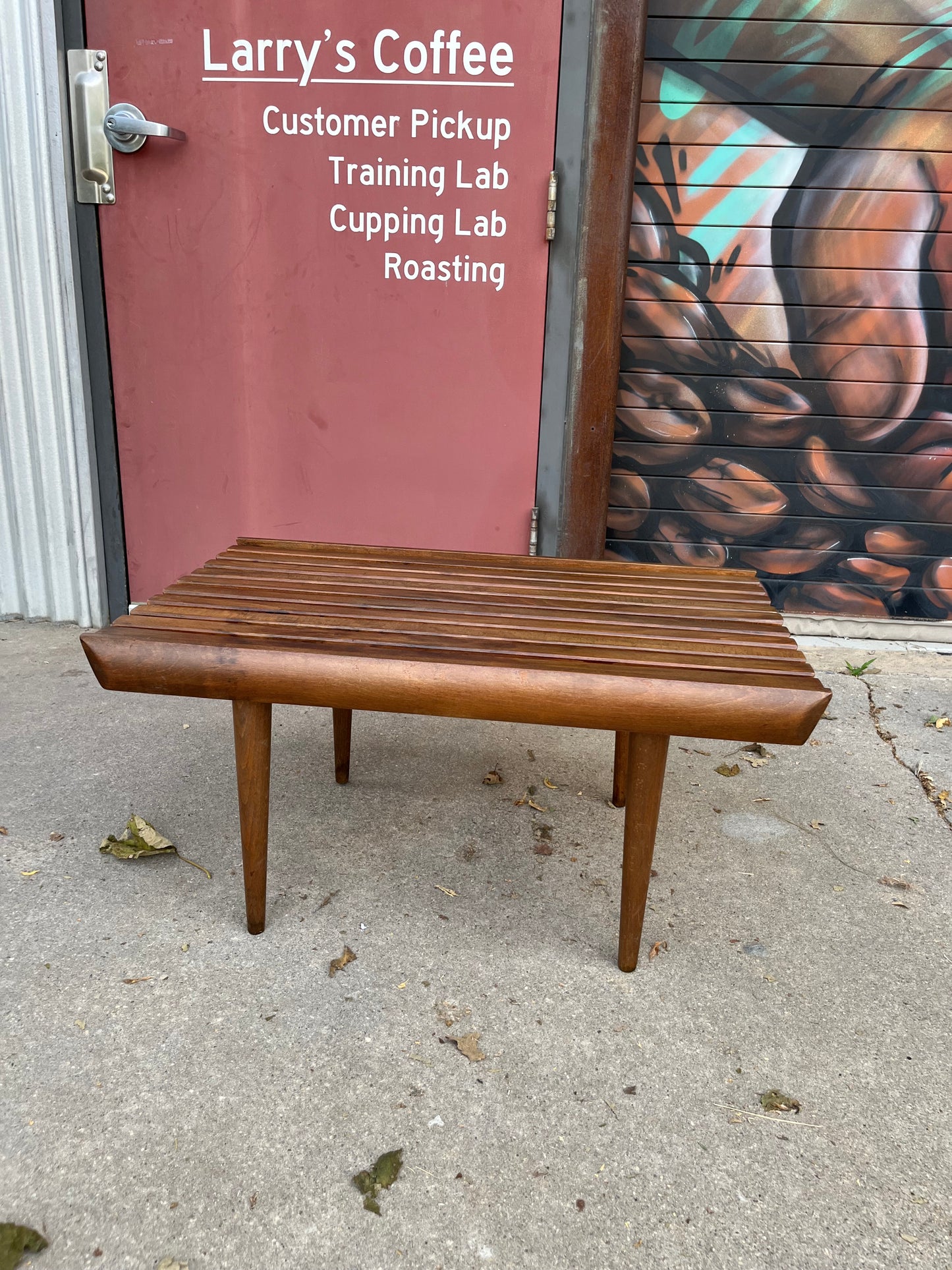 Vintage Slat Bench