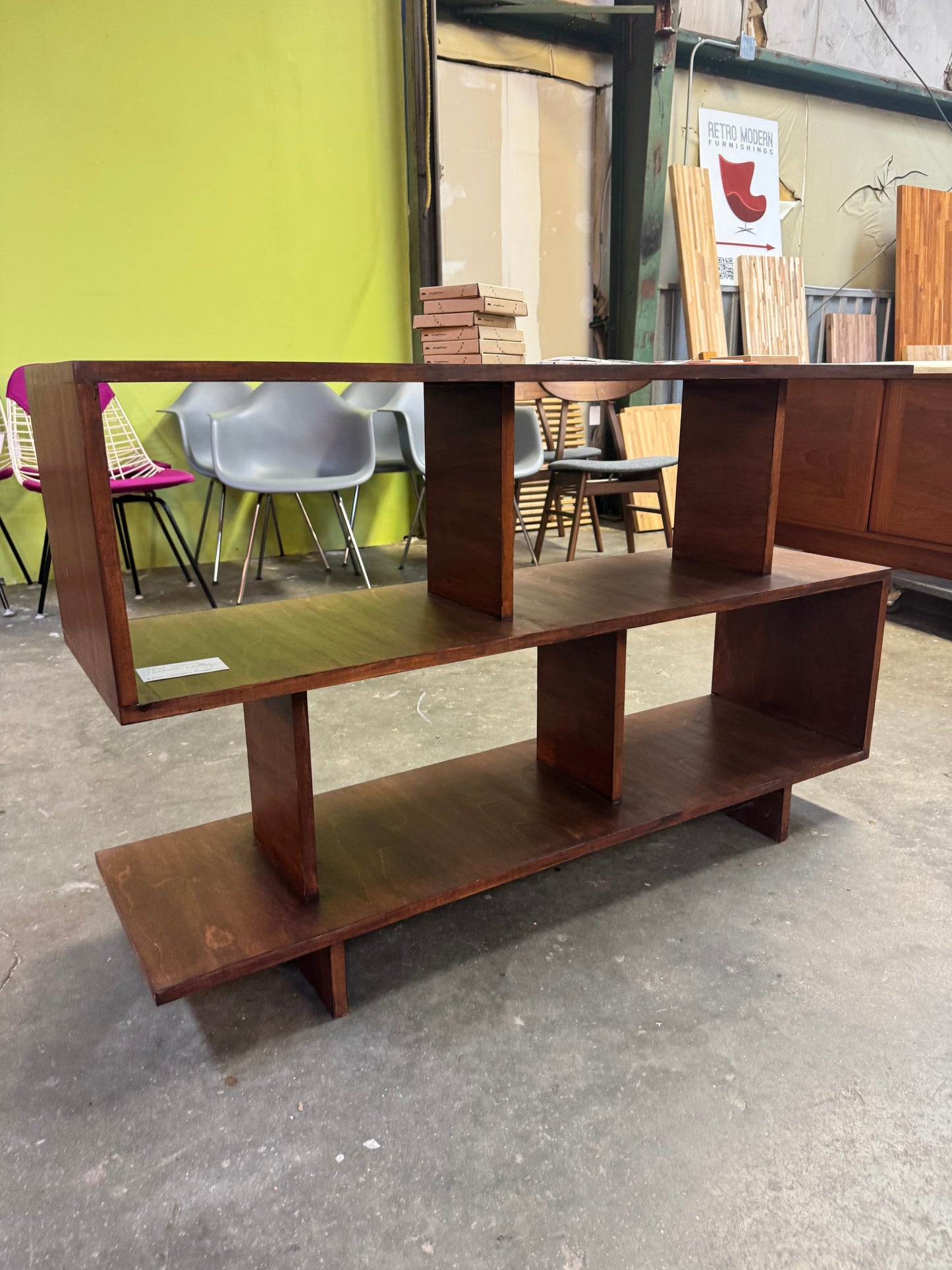 Offset Shelving Unit - Floor Model