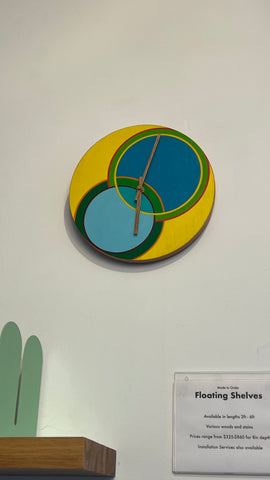 Synergy Lagoon, 12" Clock by Suijin Li
