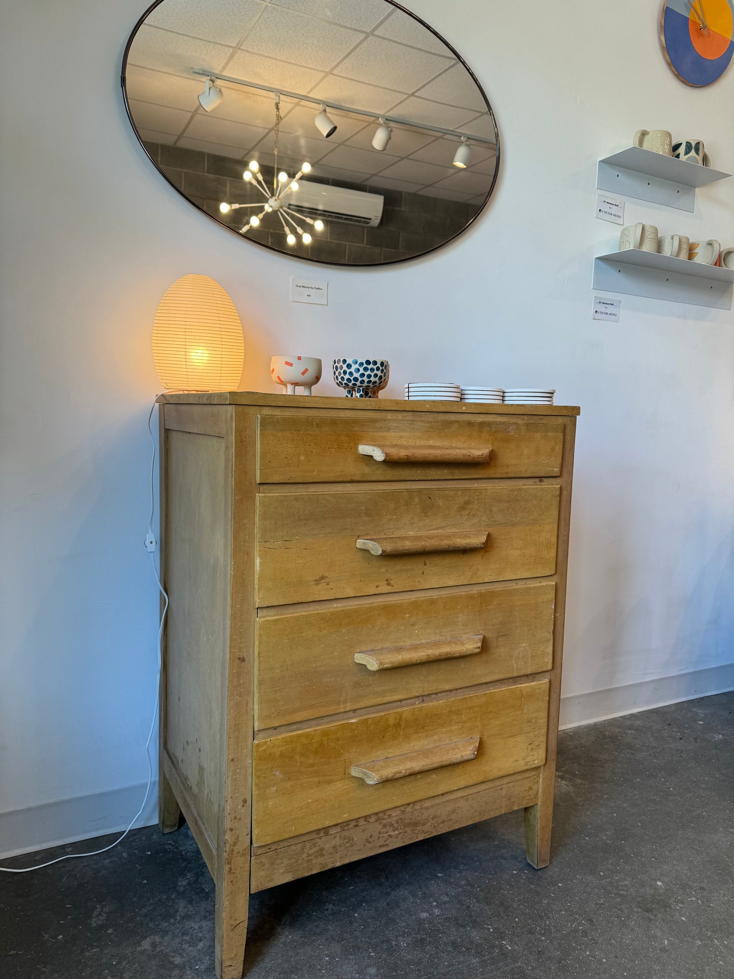 Vintage Blonde Dresser