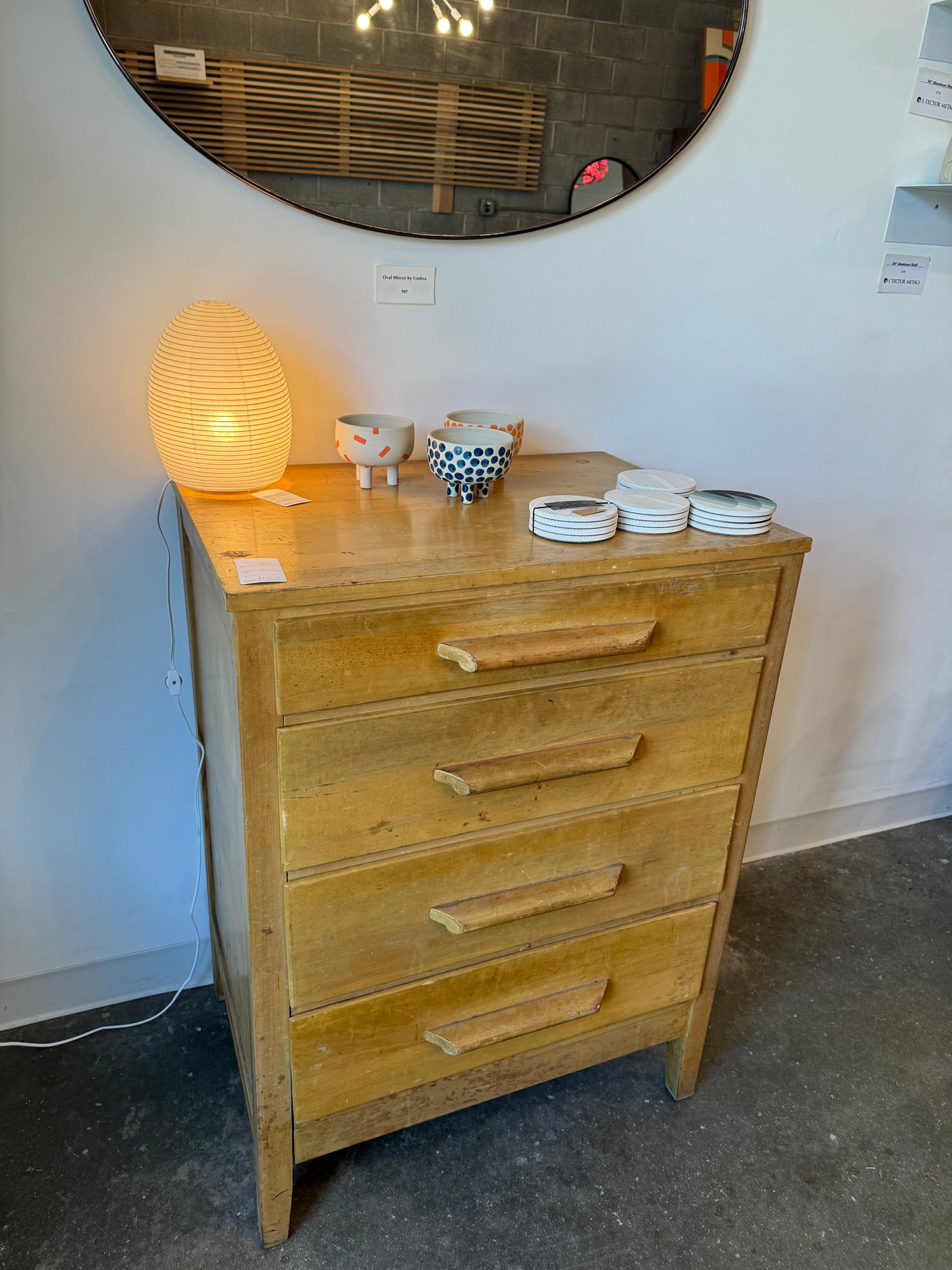 Vintage Blonde Dresser