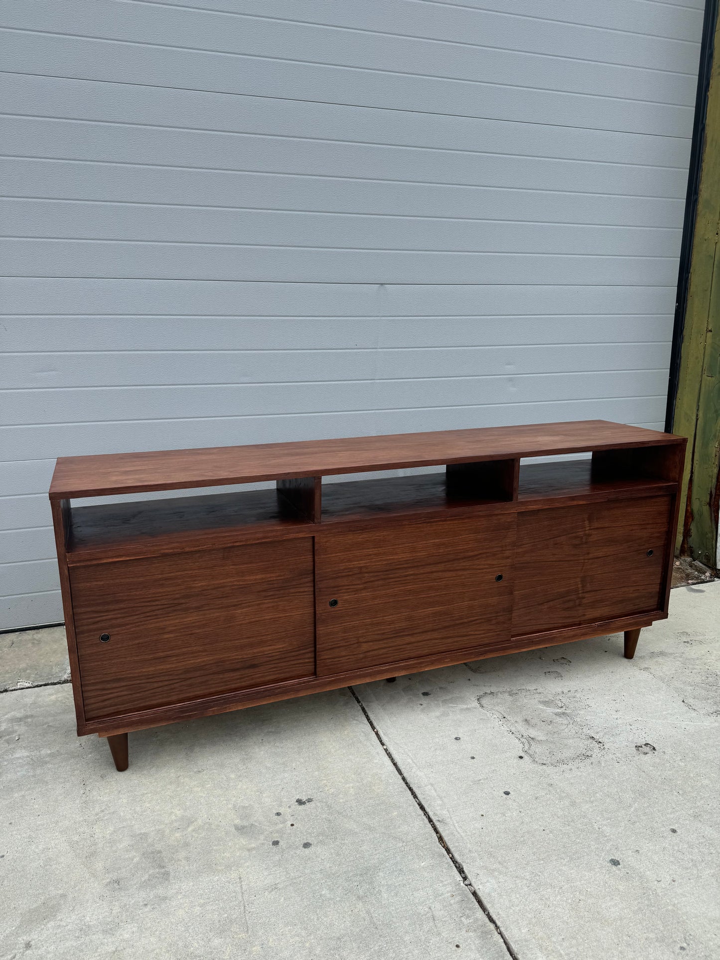 Vintage Inspired Media Cabinet or Credenza - Floor Model