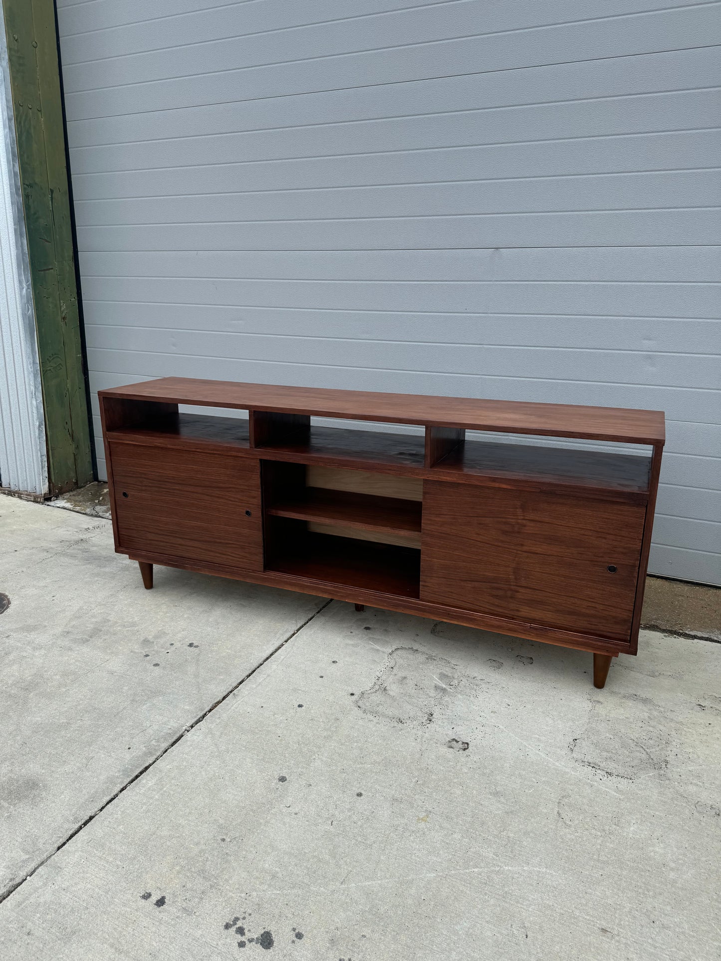 Vintage Inspired Media Cabinet or Credenza - Floor Model