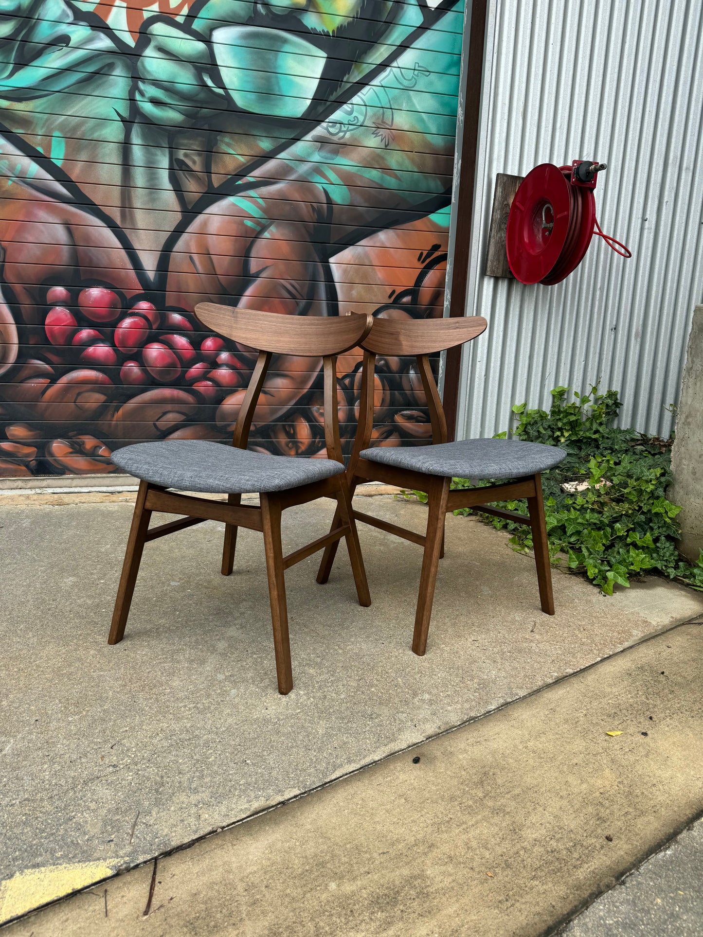 Apollo Walnut-Toned Dining Chair