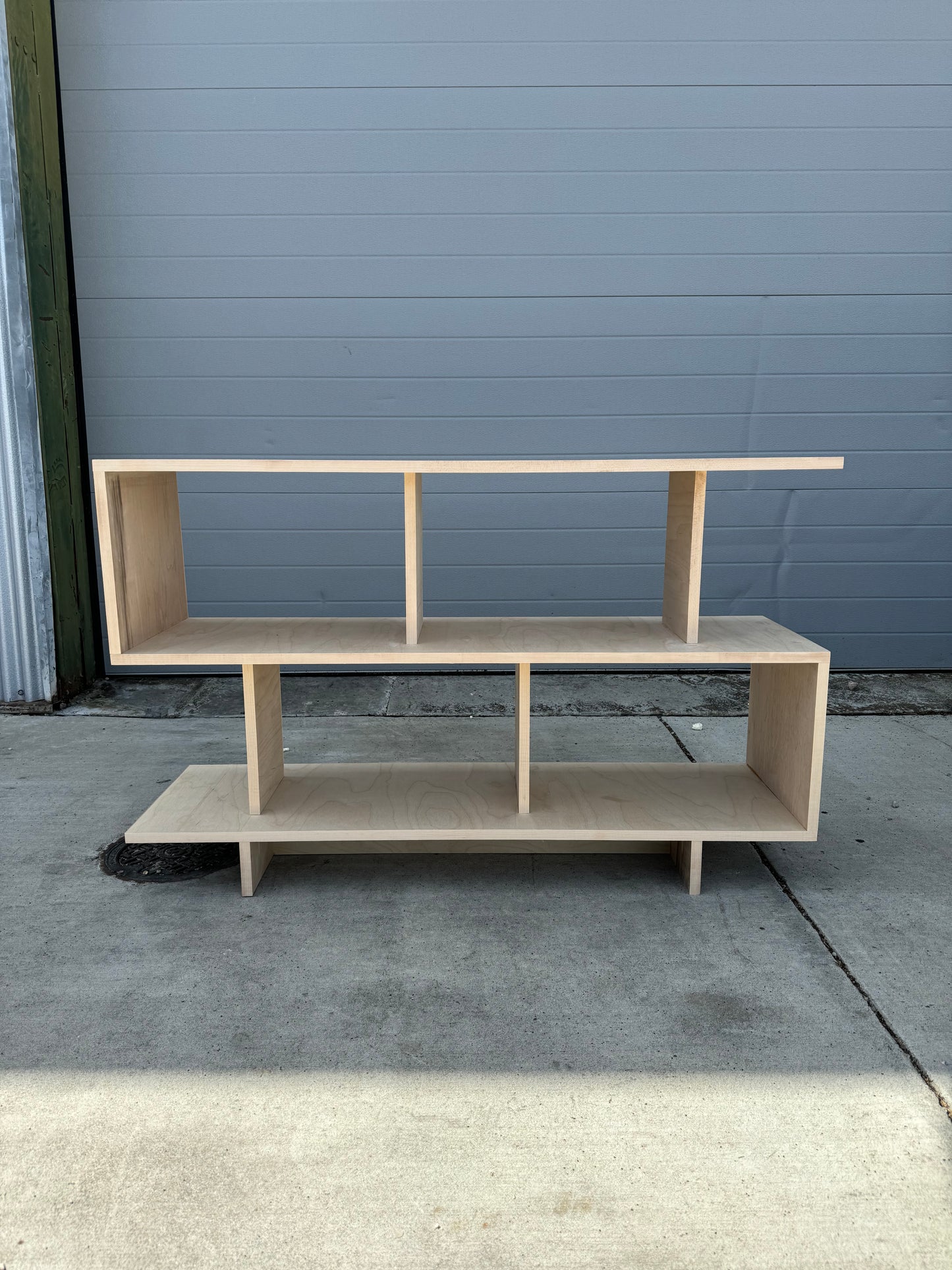 Customizable Offset Shelving Unit - Made to Order