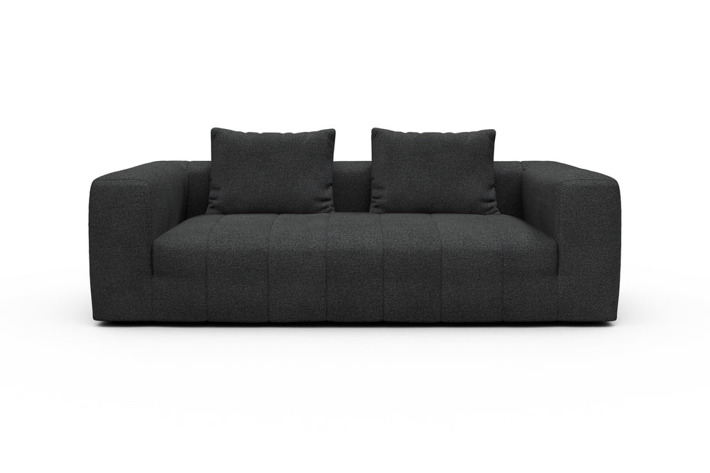 Luna Scandi Channel Tufted Sofa