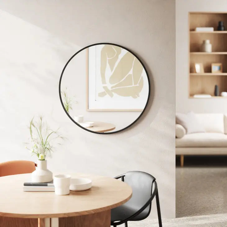 Hub Circle Mirror by Umbra