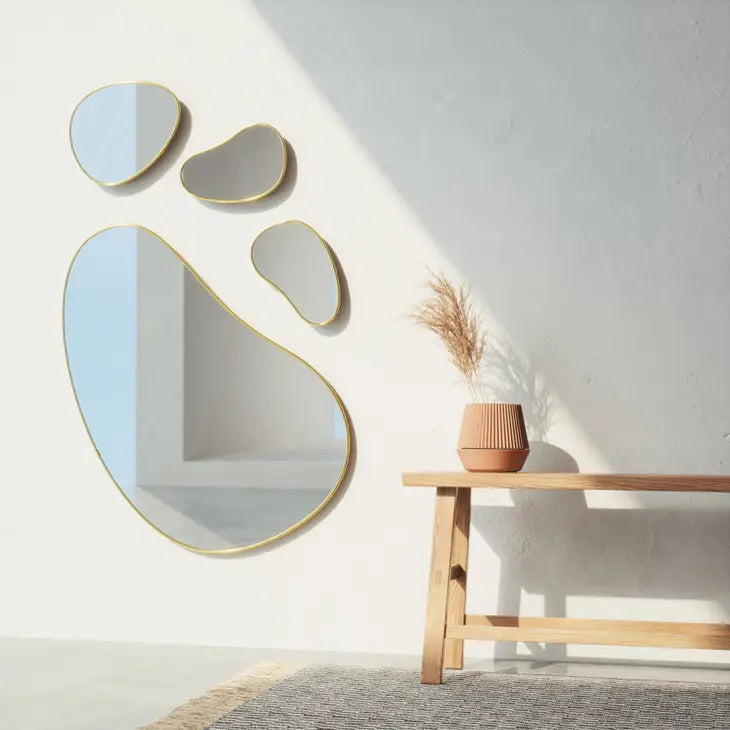 Hubba Pebble Mirror - Set of 3 by Umbra