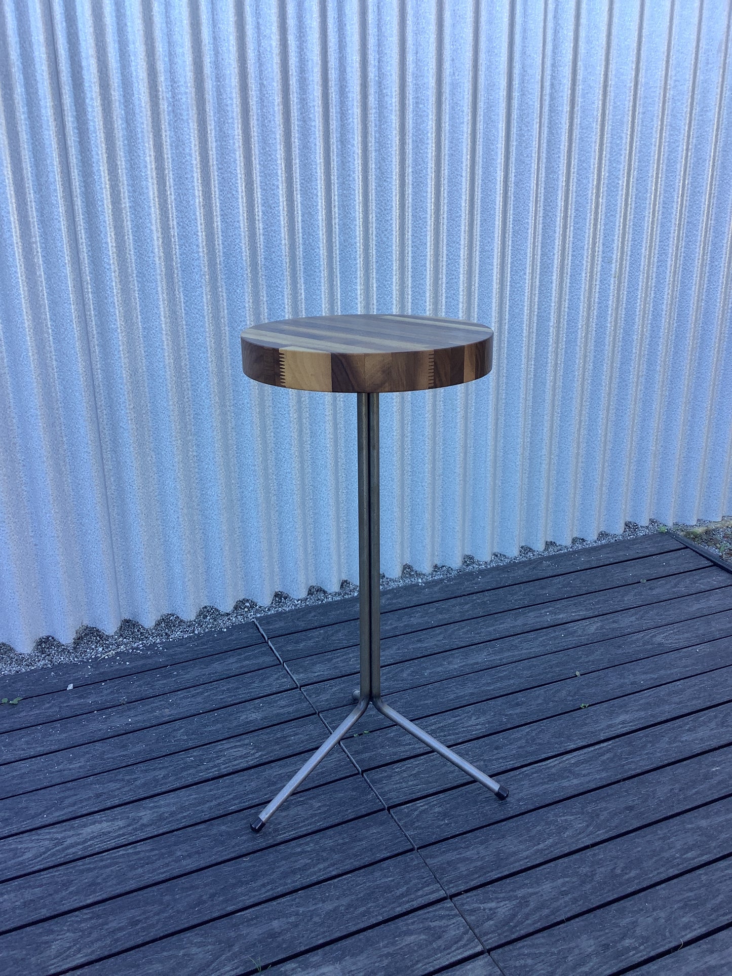 Butcher Block Drink Table - Made to Order