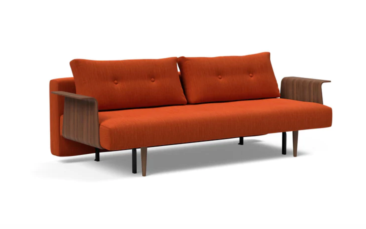 Danish Sleeper Sofa -Paprika