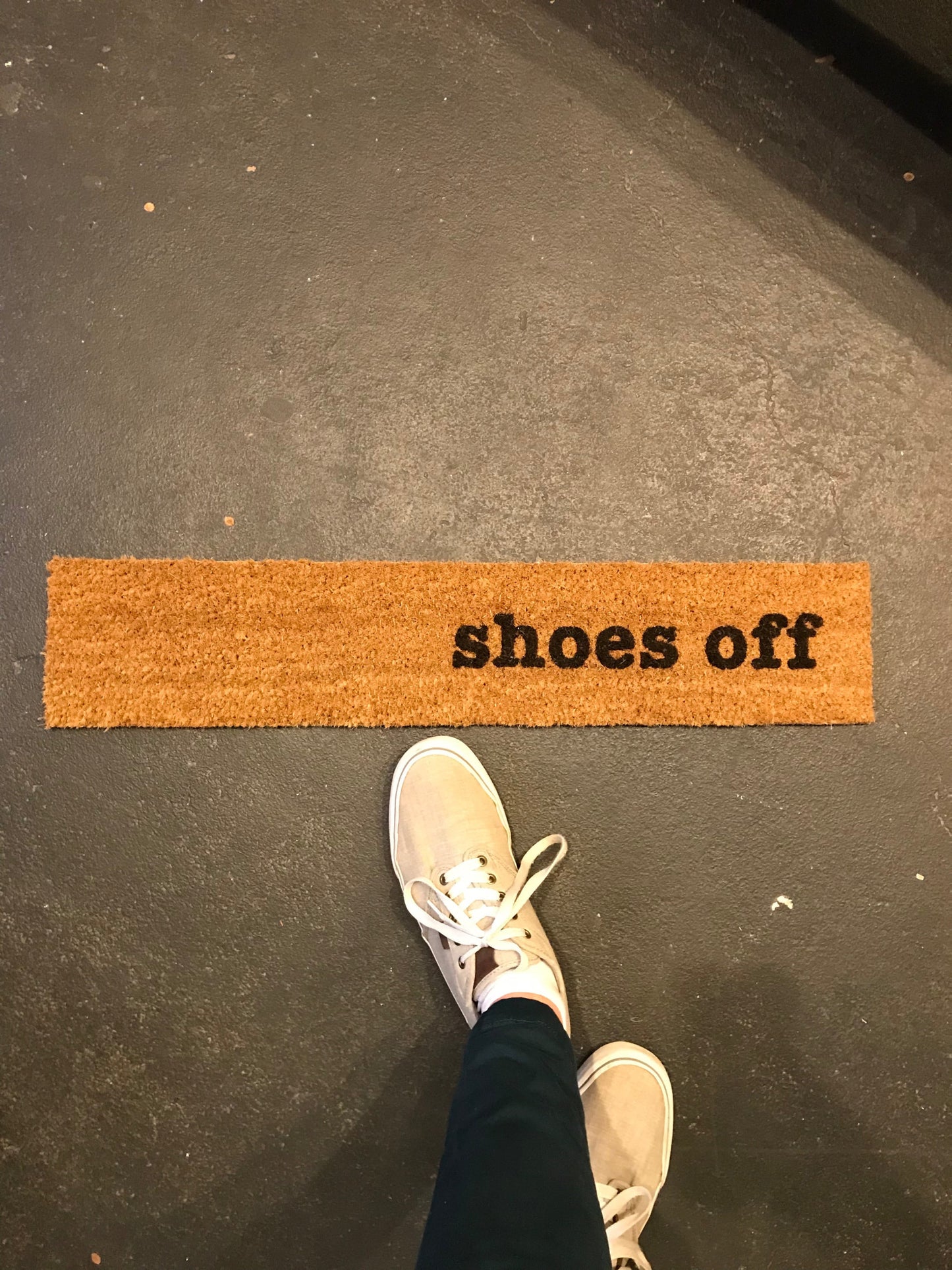 Skinny Door Mats 30 x 6 "